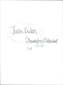 Justin Dukes - Vintage Photograph