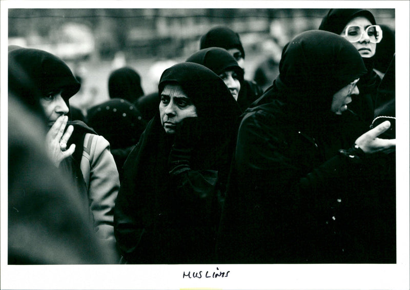 Muslims - Vintage Photograph