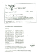 1995 SWEDEN PICA RESPONSIBLE FUTURE IMAGE OF STAR DUKE JOHN WIFE - Vintage Photograph