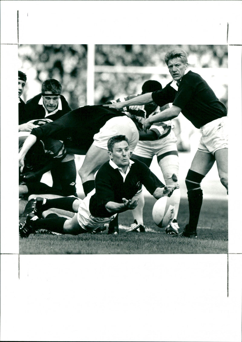 Rugby-Scotland - Vintage Photograph