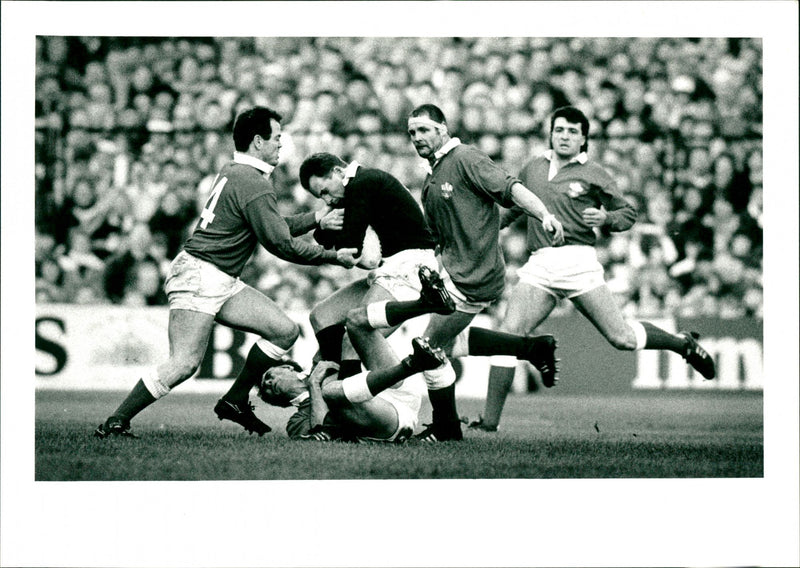 Rugby-Scotland - Vintage Photograph