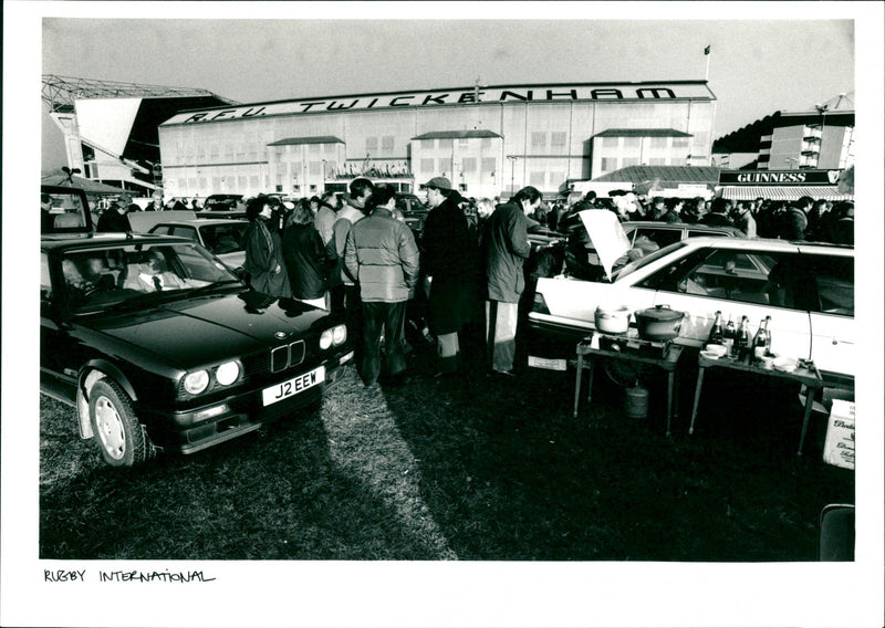 Rugby International - Vintage Photograph