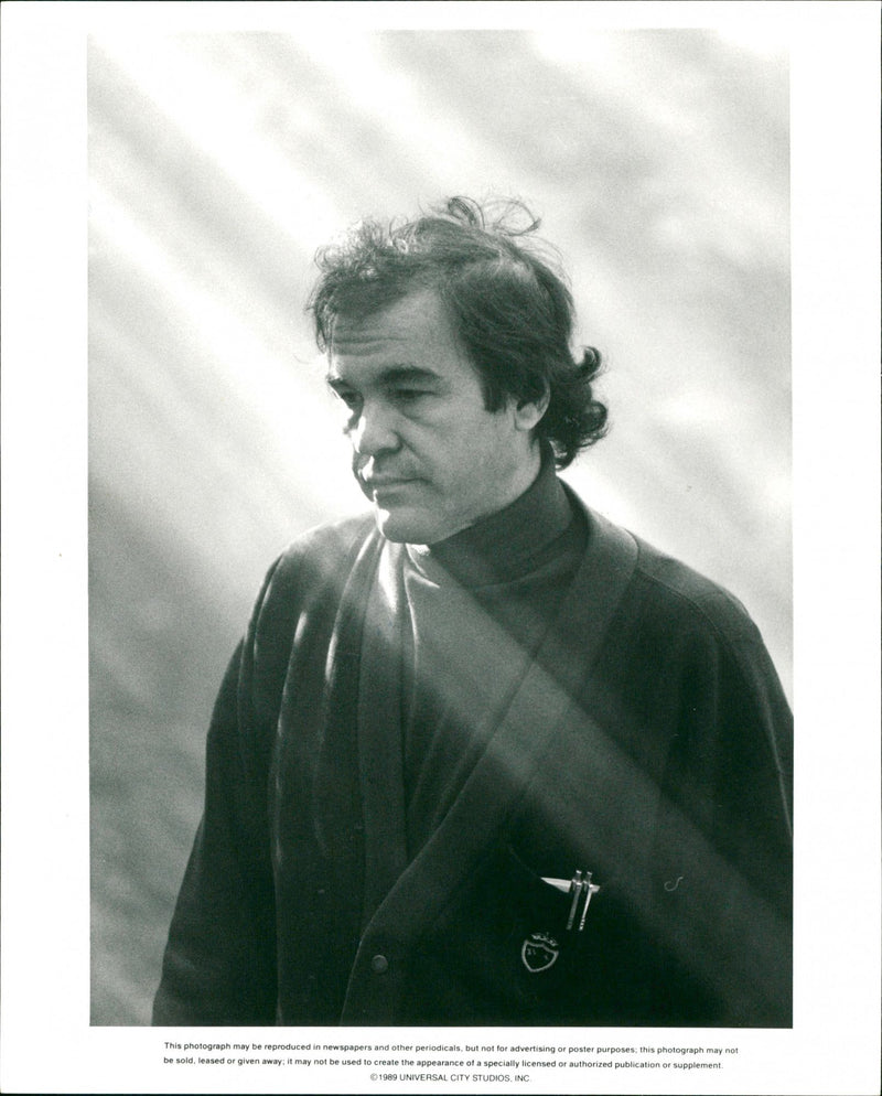 Oliver Stone - Vintage Photograph