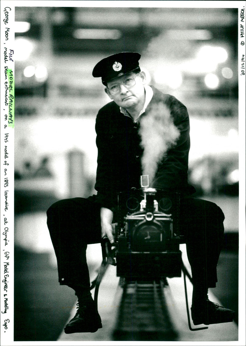 Model Railway - Vintage Photograph