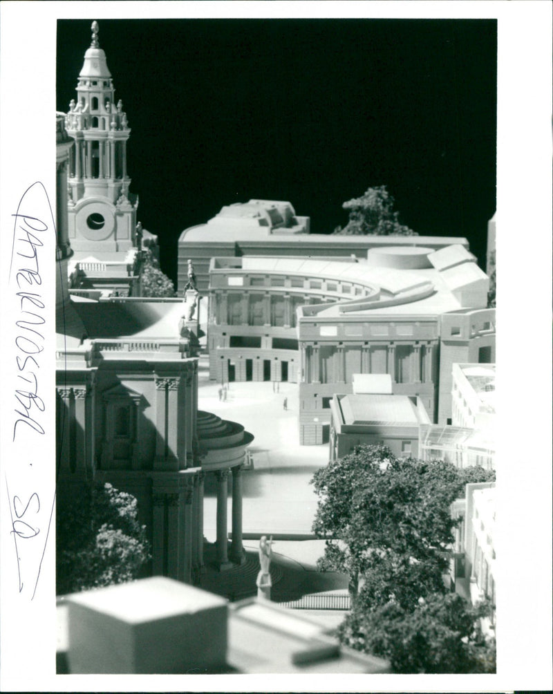 Paternoster Model View - Vintage Photograph
