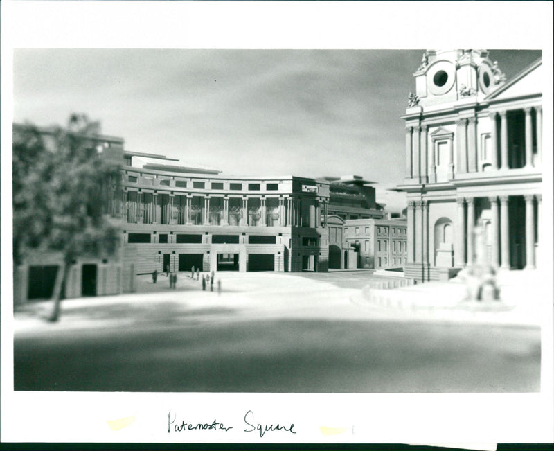 Paternoster Model View - Vintage Photograph