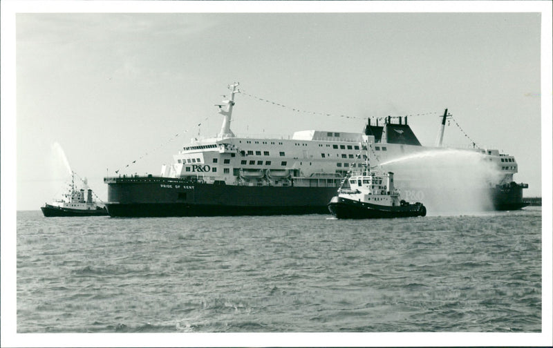 P&O Ferries - Vintage Photograph