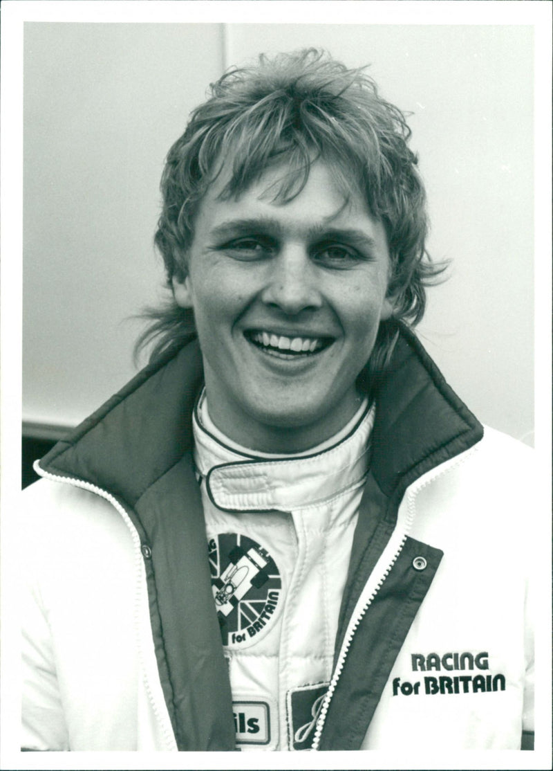 Johnny Herbert - Vintage Photograph