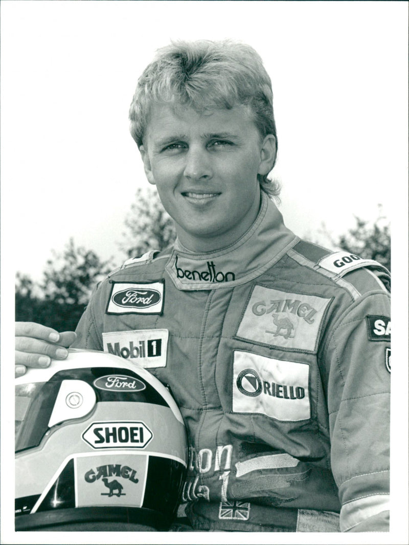 Johnny Herbert - Vintage Photograph