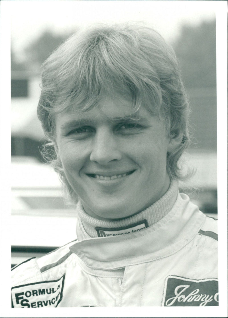 Johnny Herbert - Vintage Photograph