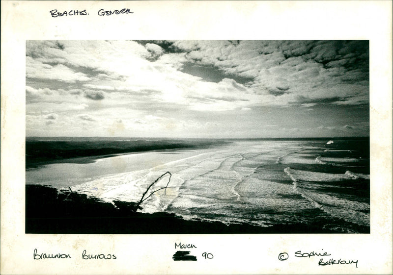 Beach - Vintage Photograph