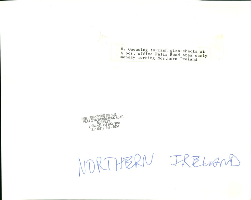 IRELAND EARLY - Vintage Photograph