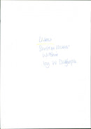 Llama - Vintage Photograph