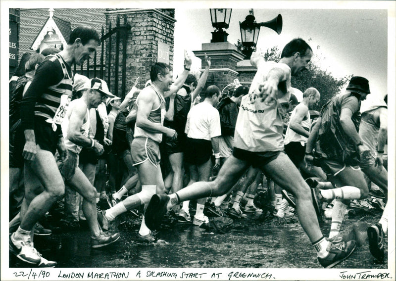 London Marathon - Vintage Photograph