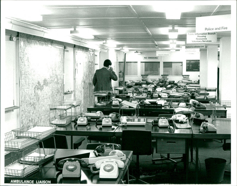 London Emergency Centre - Vintage Photograph
