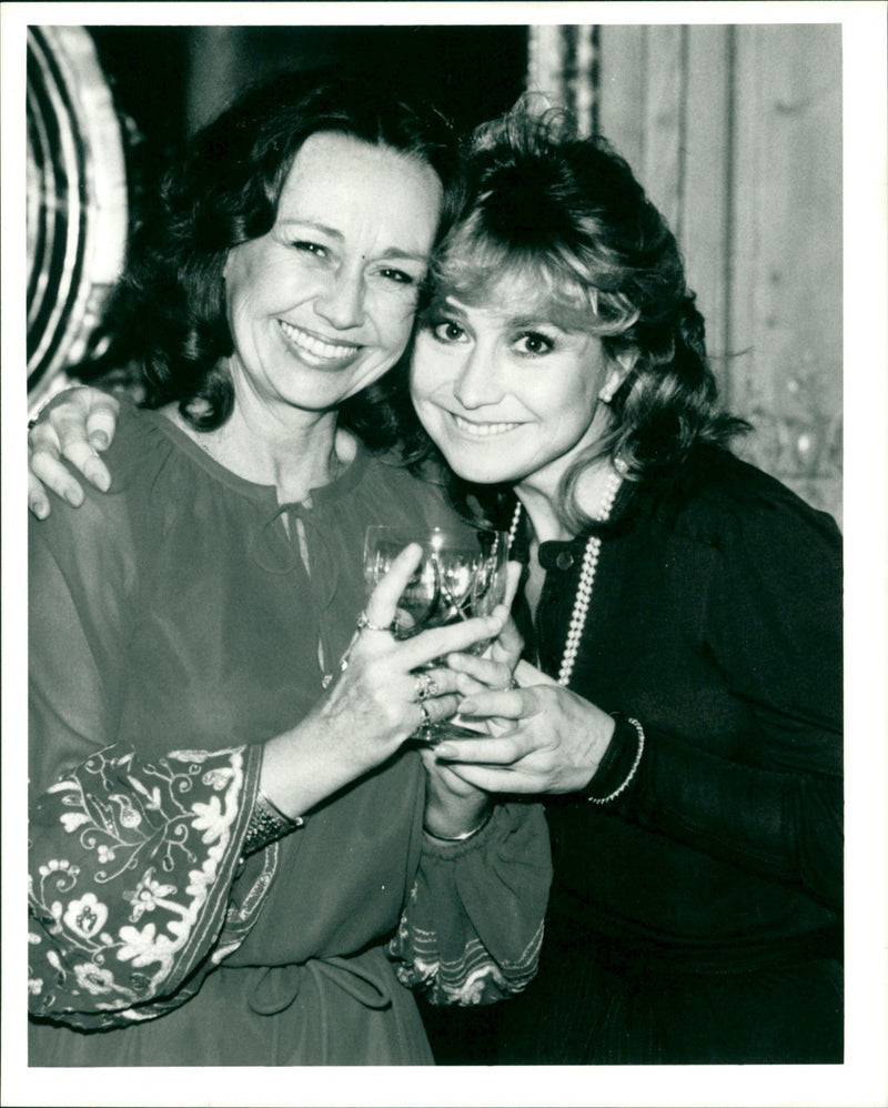 Jennifer and Felicity Kendal - Vintage Photograph