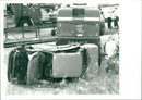 M4 Bus Crash - Vintage Photograph