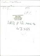 English musician Colin Matthews - Vintage Photograph