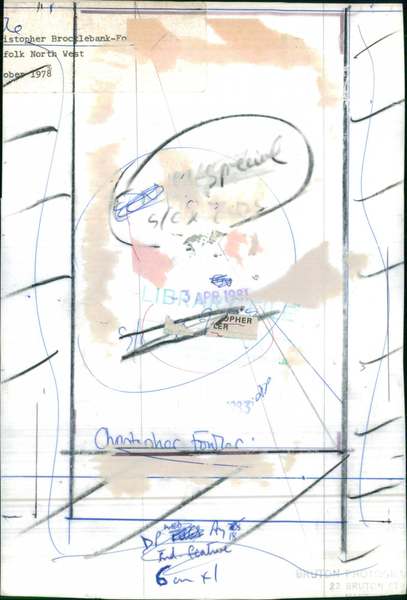 Christopher Brocklebank-Fowler - Vintage Photograph