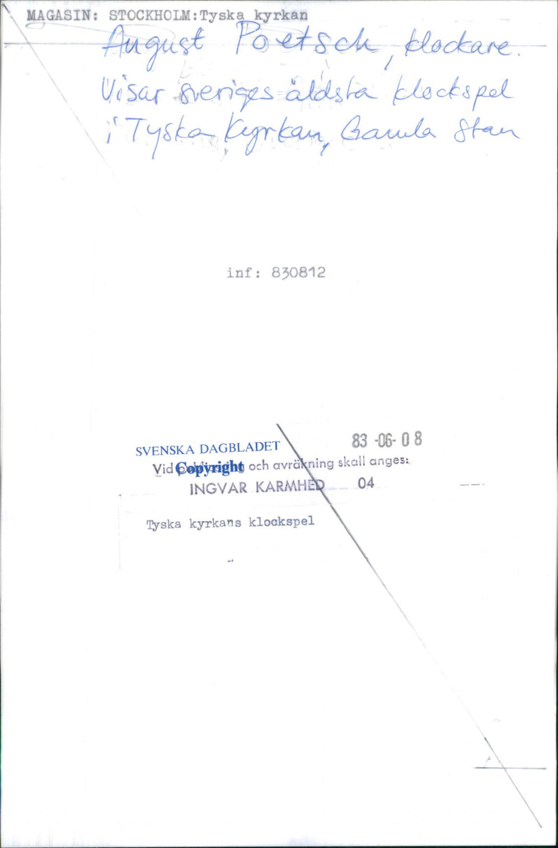 POETSCK TOWN SHOWS UPON AND OFF SHOULD ENGLISH BELL OLD - Vintage Photograph