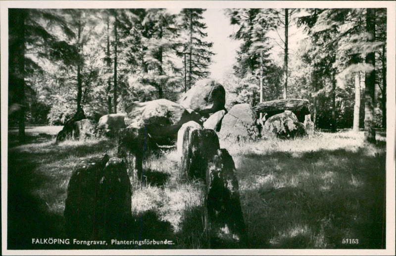 Falköping. - Vintage Photograph