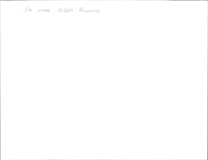 Albert Reynolds - Vintage Photograph