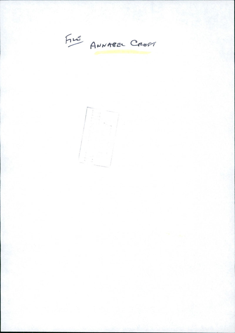 Annabel Croft - Vintage Photograph