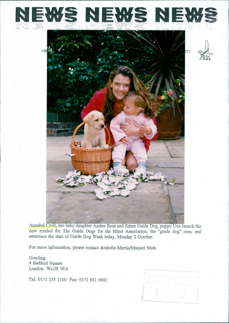 Annabel Croft - Vintage Photograph