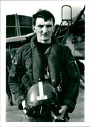 Dam Buster Squadron F/L James - Vintage Photograph