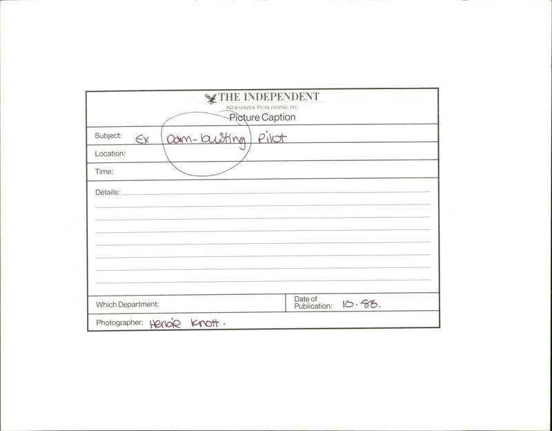 Dam-Busting - Vintage Photograph