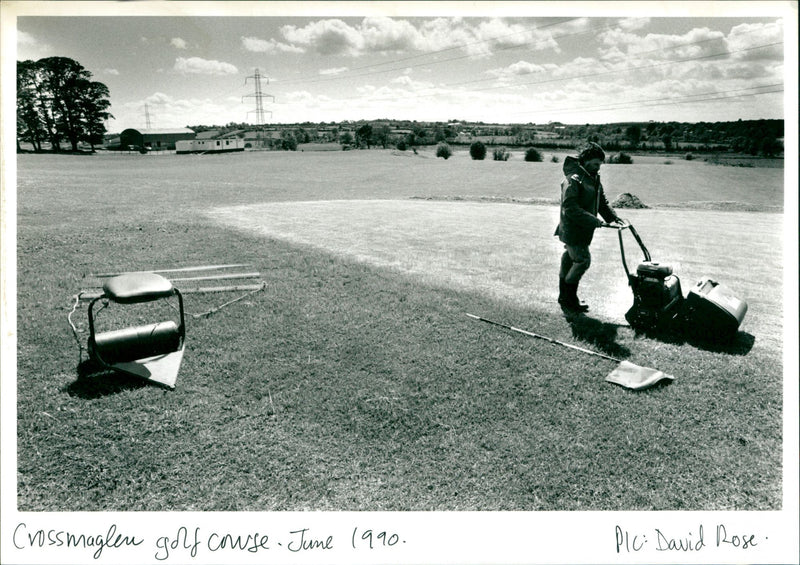 Crossmaglen Golf Course - Vintage Photograph