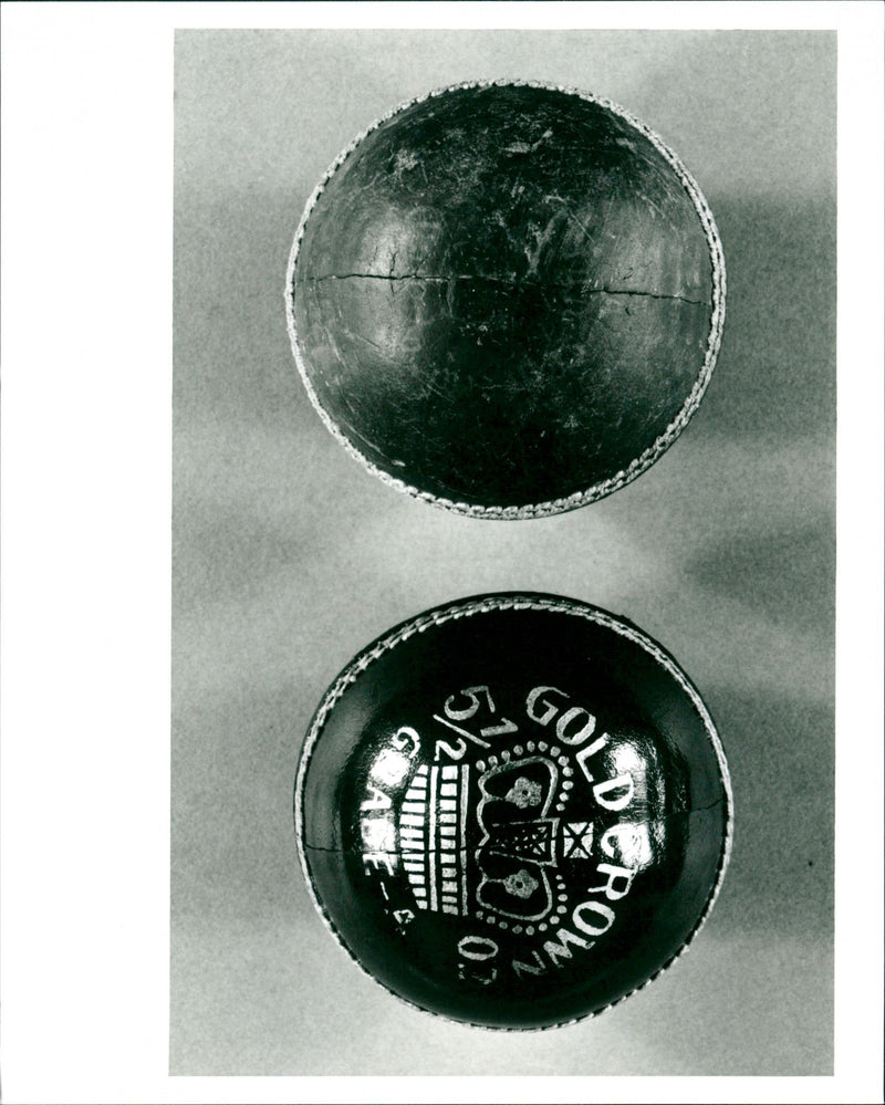 Cricket Balls - Vintage Photograph