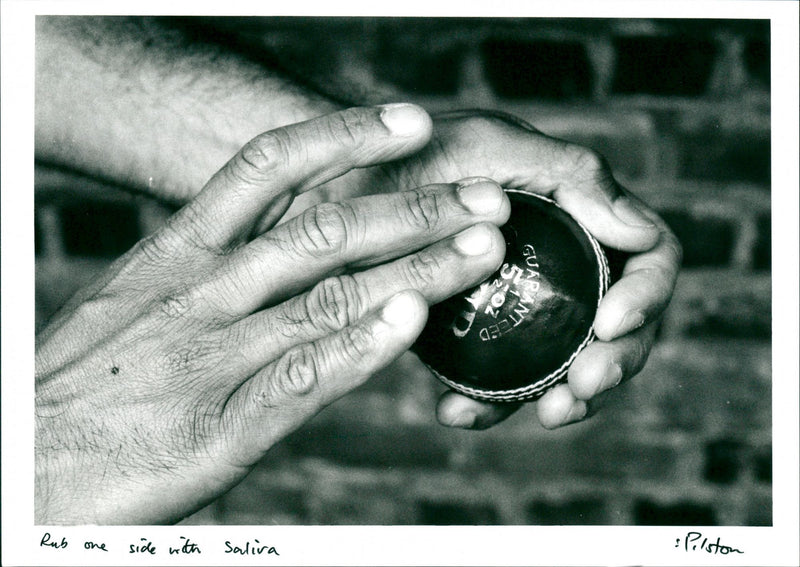 Cricket Balls - Vintage Photograph