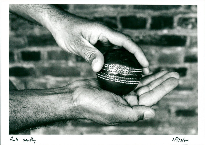 Cricket Balls - Vintage Photograph