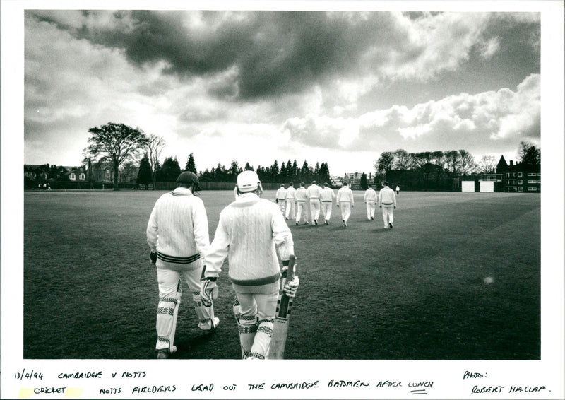 Cricket - Vintage Photograph