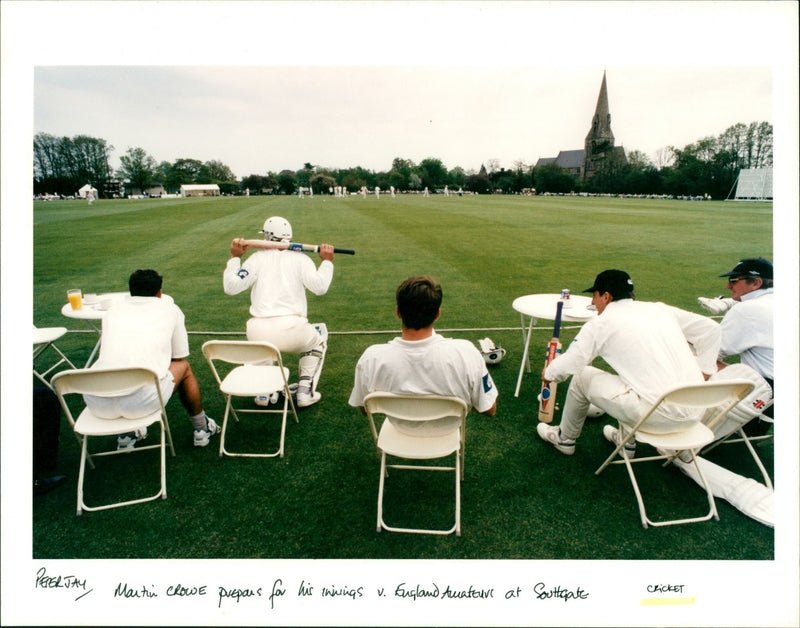 Cricket - Vintage Photograph