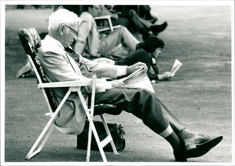 Cricket - Vintage Photograph