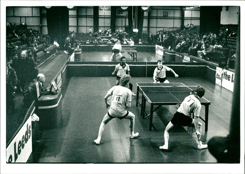 Table Tennis - Vintage Photograph