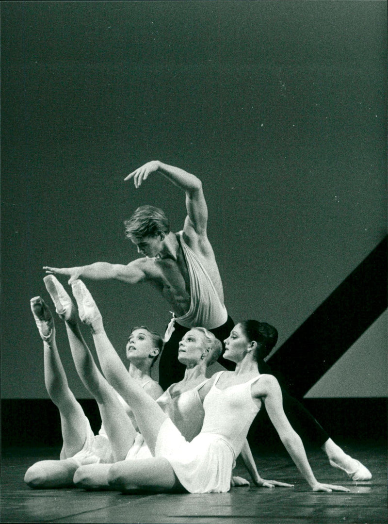 'Apollon Musagete' in Opera 1987 - Vintage Photograph