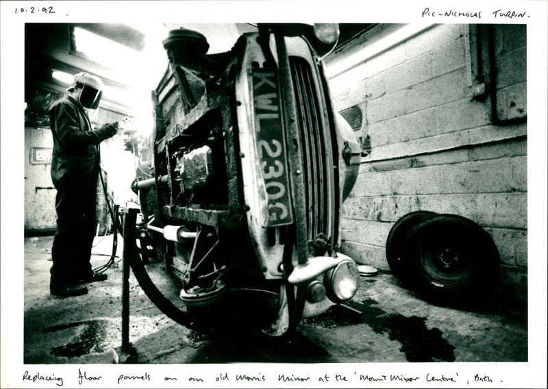 Morris Minors - Vintage Photograph