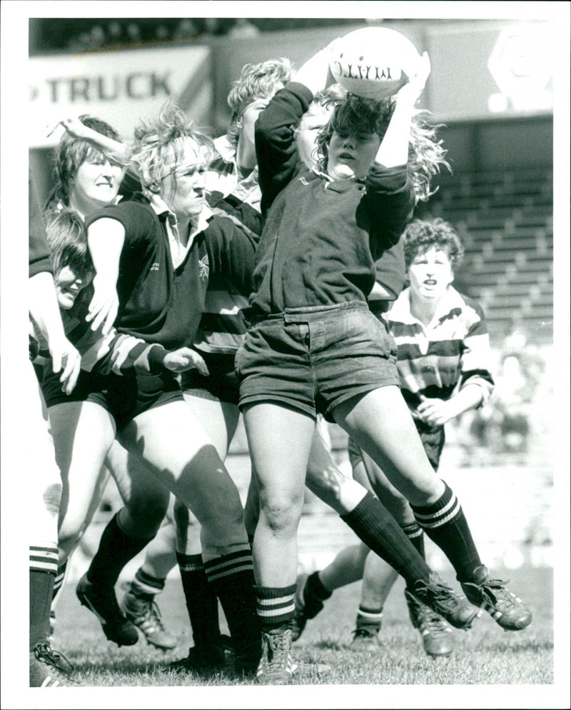 Womens Rugby - Vintage Photograph