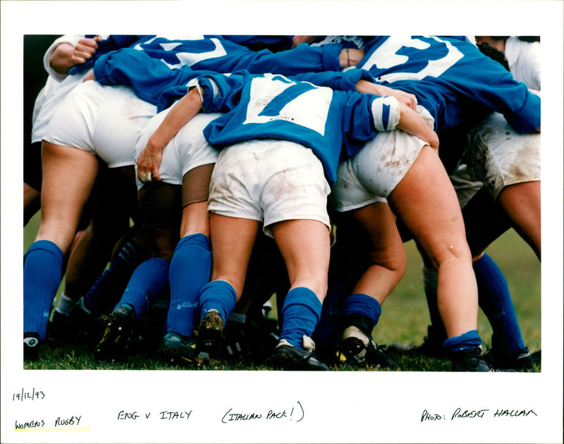 Womens Rugby - Vintage Photograph