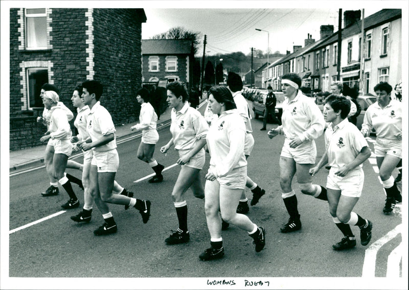 Womens Rugby - Vintage Photograph