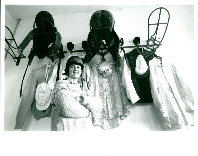 Women Jockey - Vintage Photograph