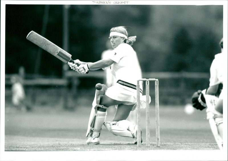Women's Cricket - Vintage Photograph