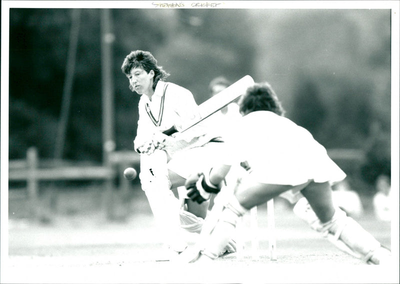 Women's Cricket - Vintage Photograph