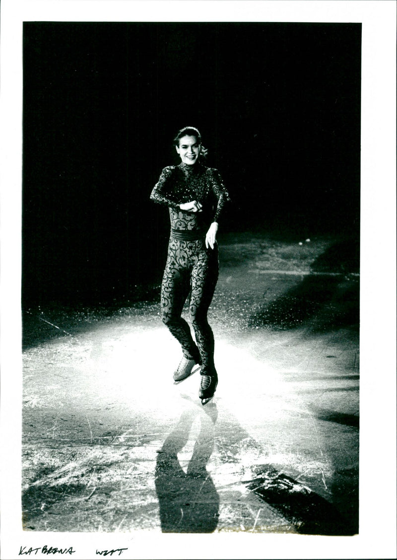 Katarina Witt - Vintage Photograph