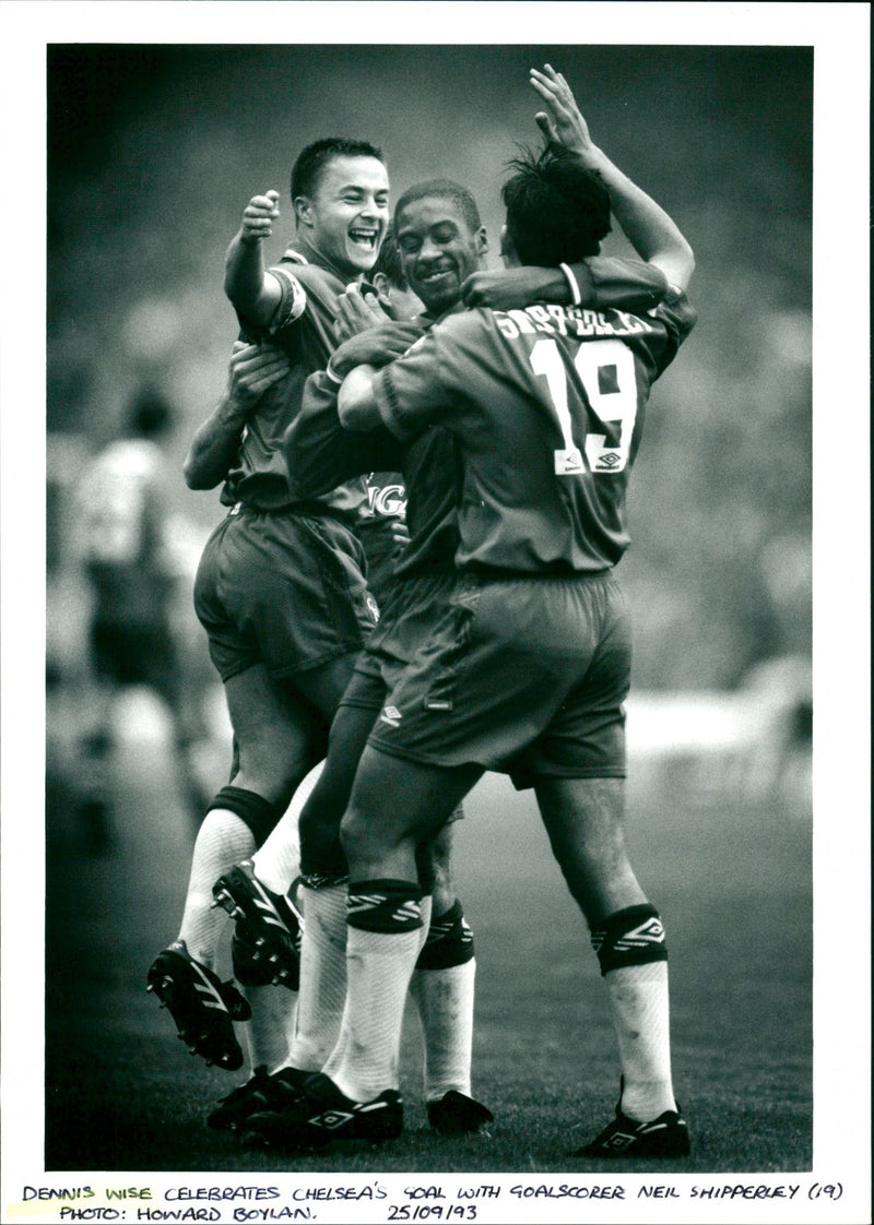 Dennis Wise - Vintage Photograph