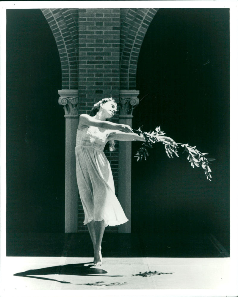 Kathleen Quinlan in Southern Theater - Vintage Photograph