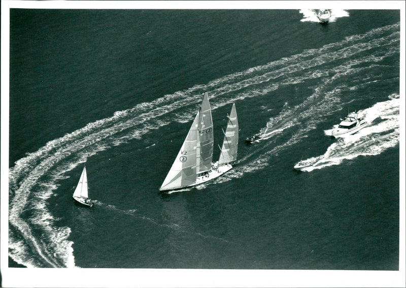 Yachting '89 - Vintage Photograph